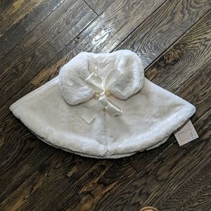 Sweet Kids Faux Fur Throw NWT